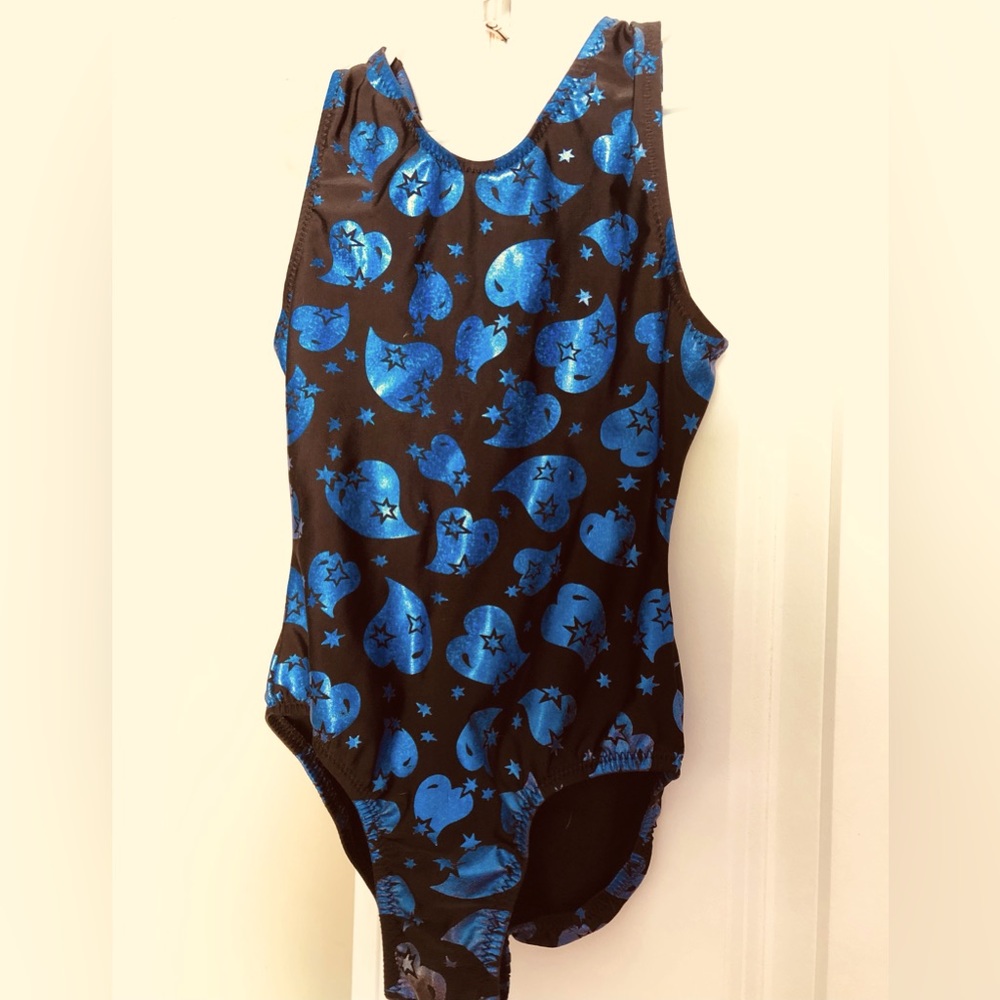 Girls CM gymnastics leotard.